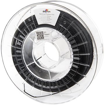 

Filament Spectrum PLA Carbon 1.75mm Black 0.5kg