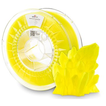 

Filament Spectrum PLA Crystal 1.75mm Electric Yellow 1kg