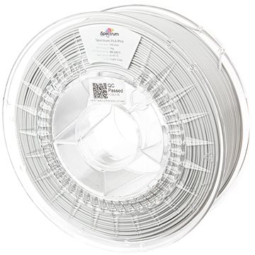 

Filament Spectrum PLA Pro 1.75mm Light Grey 1kg