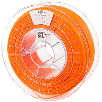 

Filament Spectrum Premium PCTG 1.75mm Pure Orange 1kg