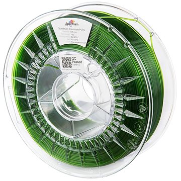 

Filament Spectrum Premium PCTG 1.75mm Transparent Green 1kg