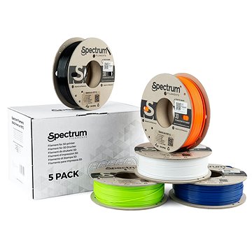 

Filament Spectrum Premium PET-G 1.75mm 5x 0.25kg