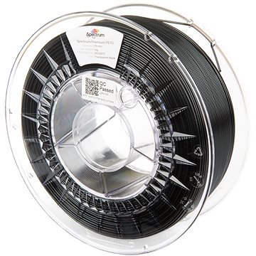 Filament Spectrum Premium PET-G 1.75mm Transparent Black 1kg