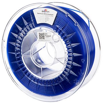 

Filament Spectrum Premium PET-G 1.75mm Transparent Blue 1kg