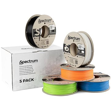 

Filament Spectrum Premium PLA 1.75mm 5x 0.25kg
