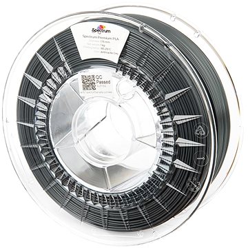 

Filament Spectrum Premium PLA 1.75mm Anthracite Grey 1kg