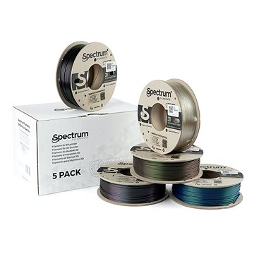 

Filament Spectrum Premium PLA Essentials 1.75mm 5x 0.25kg