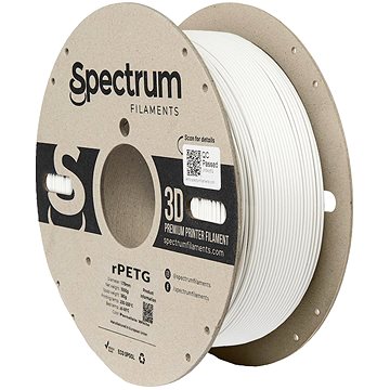 

Filament Spectrum rPETG 1.75mm Porcelain White (Ral 280 93 05) 1kg