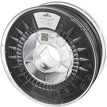 

Filament Spectrum Smart ABS 1.75mm Dark Grey 1kg