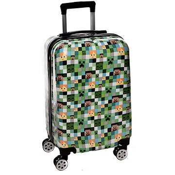 

bHome Dětský cestovní kufr Minecraft pixely 45 l