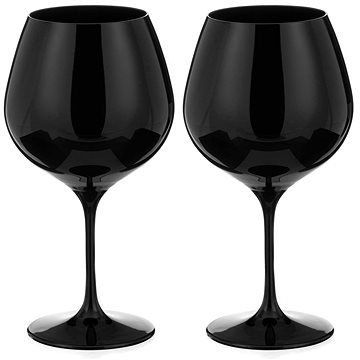

Diamante sklenice na červené víno Ghost Black 610ml 2KS