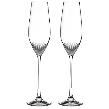 Diamante sklenice na šampaňské Milano 210ml 2KS - Sklenice na šampaňské