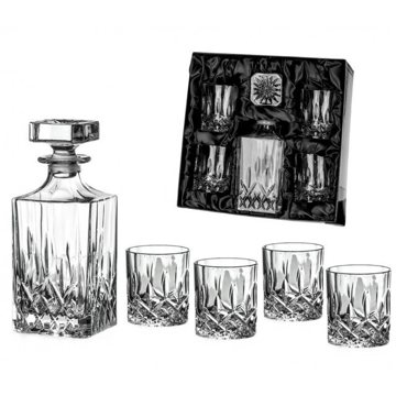 

Diamante whisky set Dorchester v saténovém balení 1+4