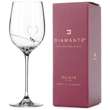 

Diamante Sklenice na červené víno Romance s kamínky Swarovski 450 ml 1 ks