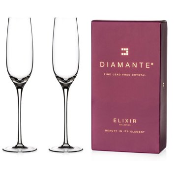 

Diamante Sklenice na šampaňské Moda 200 ml 2 ks