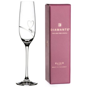 

Diamante Sklenice na šampaňské Romance s kamínky Swarovski 200 ml 1 ks