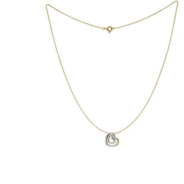 

DIAMOND SPOT Zlatý náhrdelník srdce 520058Y (Au 585/1000, 5,03 g)