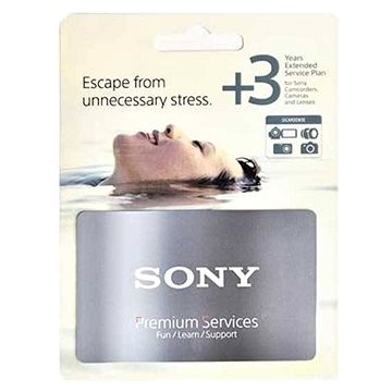 

Sony pro DSC + 3 roky