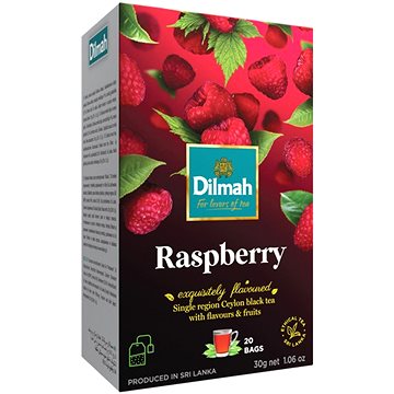 

Dilmah Čaj černý Malina 20 × 1,5 g