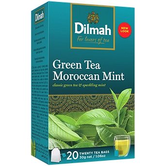 

Dilmah Čaj zelený Marocká máta 20 × 1,5 g