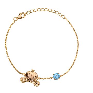 

DISNEY kočár stříbrný náramek pozlacený BS00040YZBL-55.CS