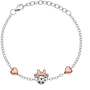 

DISNEY Minnie Mouse stříbrný náramek BS00033TRWL- 55.CS
