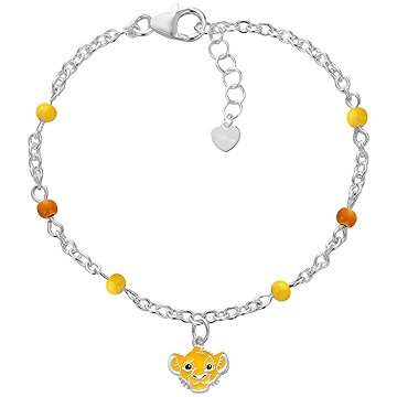 

Disney Dětský náramek Mini Lion king stříbrný BS00105SL-47.CS (Ag 925/1000, 1,4 g)