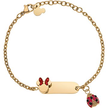 

Disney Dětský náramek Minnie Mouse B600623YRRL-55.CS, ocelový pozlacený