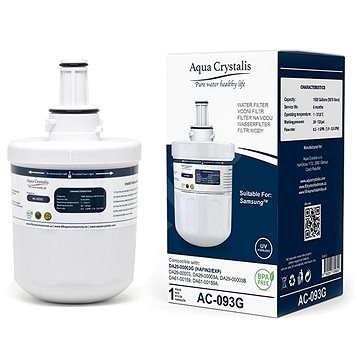 

AQUA CRYSTALIS AC-93G vodní filtry pro lednice SAMSUNG