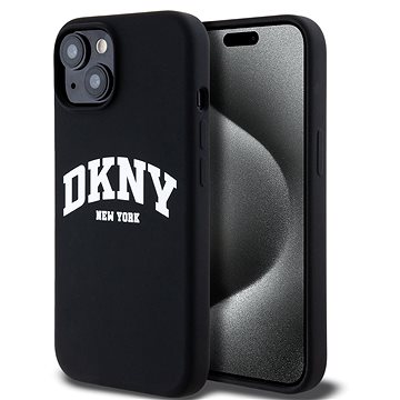 

DKNY Liquid Silicone Arch Logo MagSafe Zadní Kryt pro iPhone 11 Black