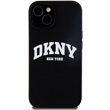 

DKNY Liquid Silicone Arch Logo MagSafe Zadní Kryt pro iPhone 15 Black