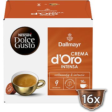 

Dallmayr Crema d‘Oro INTENSA by NESCAFÉ Dolce Gusto