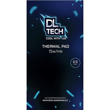

DLTech Thermal Pad 90 × 50 × 0,5 mm 15W/mK