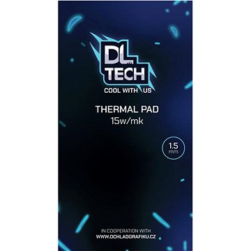 

DLTech Thermal Pad 90 × 50 × 1,5 mm 15W/mK