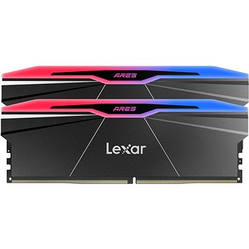 

Lexar ARES 48GB KIT DDR5 8000MHz CL40 RGB 2nd Gen Black