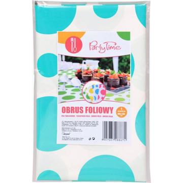 

ARPEX Ubrus fóliový puntík 100 × 130 cm - modrý