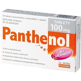 

Dr.Müller Panthenol tablety 100 mg, 24 tablet