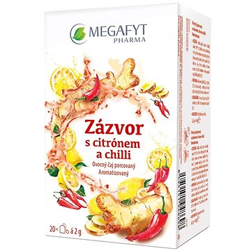 

Megafyt Zázvor s citrónem & chilli 20 × 2 g