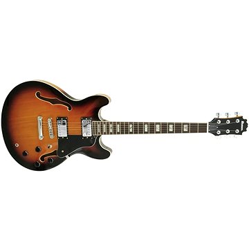 

Dimavery SA-610, semiakustická kytara, sunburst