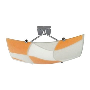 

Stropní svítidlo ASPIS 2xE27/100W/230V bílá/Oranžová