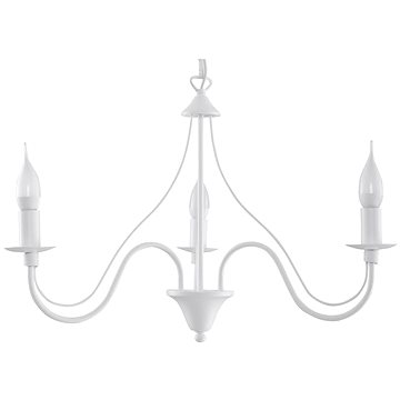 

Lustr na řetězu MINERWA 3 3xE14/40W/230V bílá