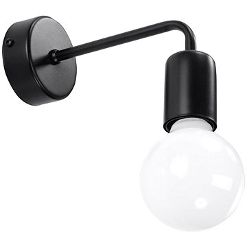

Nástěnné svítidlo DUOMO 1xE27/60W/230V černá