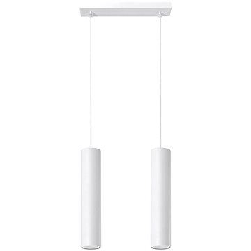 

Lustr na lanku LAGOS 2 2xGU10/40W/230V bílá