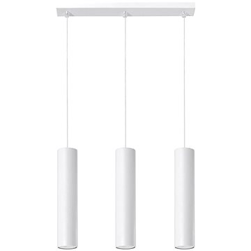 

Lustr na lanku LAGOS 3 3xGU10/40W/230V bílá