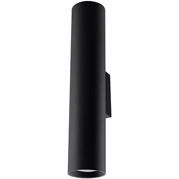 

Nástěnné svítidlo LAGOS 2 2xGU10/40W/230V černá