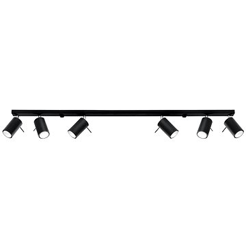 

Bodové svítidlo RING 6L 6xGU10/40W/230V černá