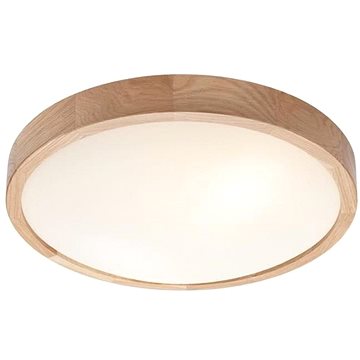 

Stropní svítidlo OAK SLIM 2xE27/60W/230V dub o 37 cm