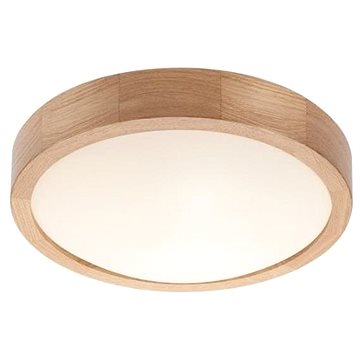 

Stropní svítidlo OAK SLIM 1xE27/60W/230V dub o 27 cm