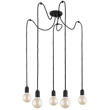 

Lustr na lanku QUALLE 5xE27/60W/230V