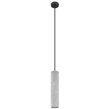 

Lustr na lanku LUVO 1xGU10/40W/230V beton/černá